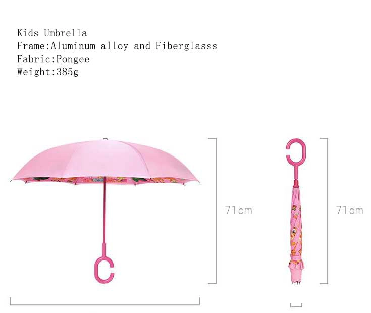 Dual Layer Custom Kids Inverted Umbrella - Hf Umbrella