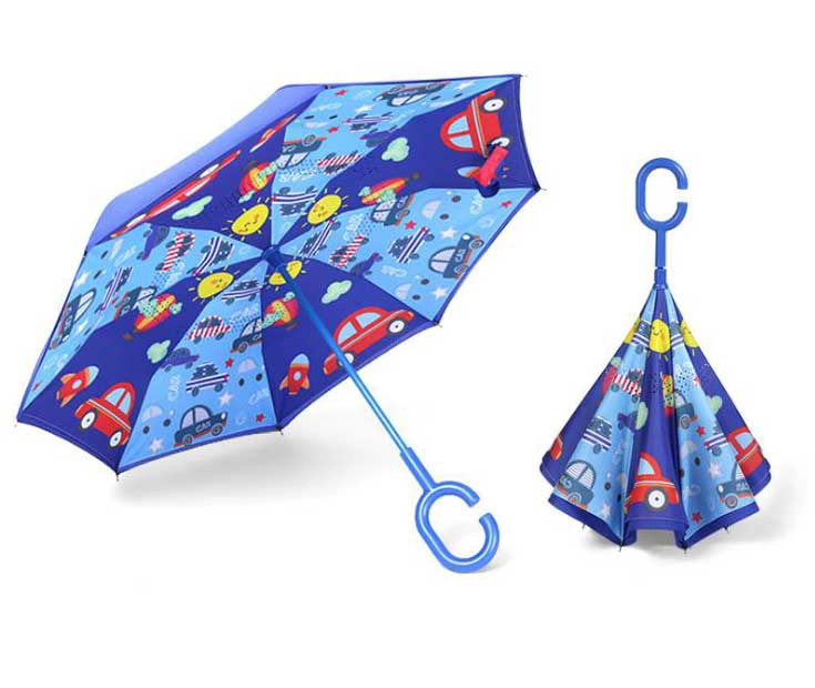 Dual Layer Custom Kids Inverted Umbrella - Hf Umbrella